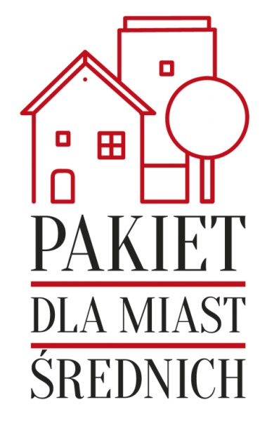logo pakietu dla miast średnich