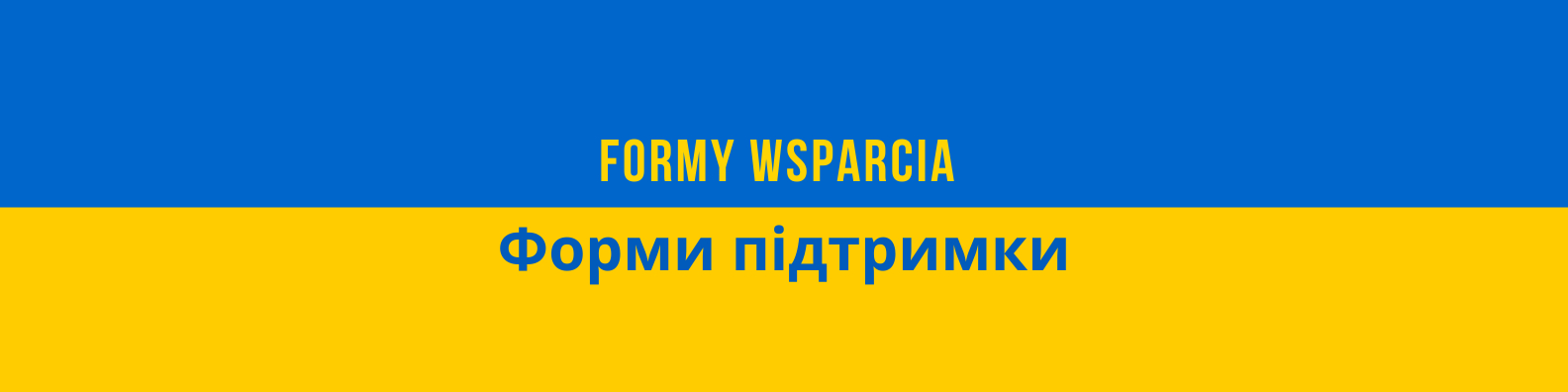 Banner - formy wsparcia UA