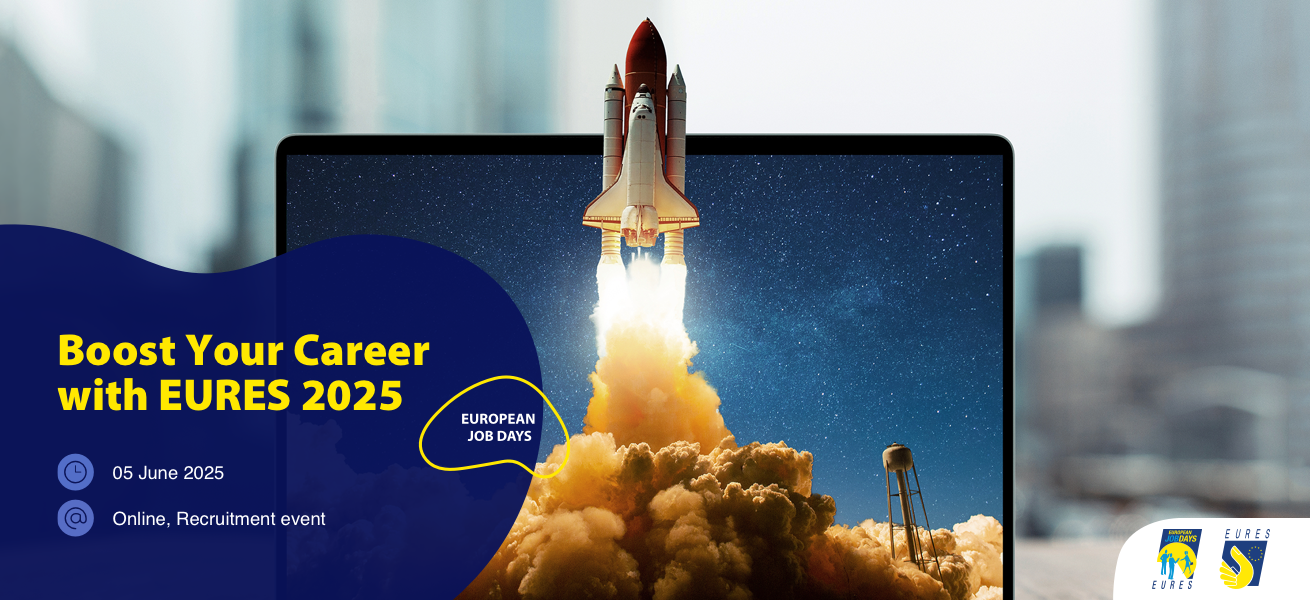 Zdjęcie artykułu Europejskie Dni Pracy Online „Boost Your Career with EURES 2025”