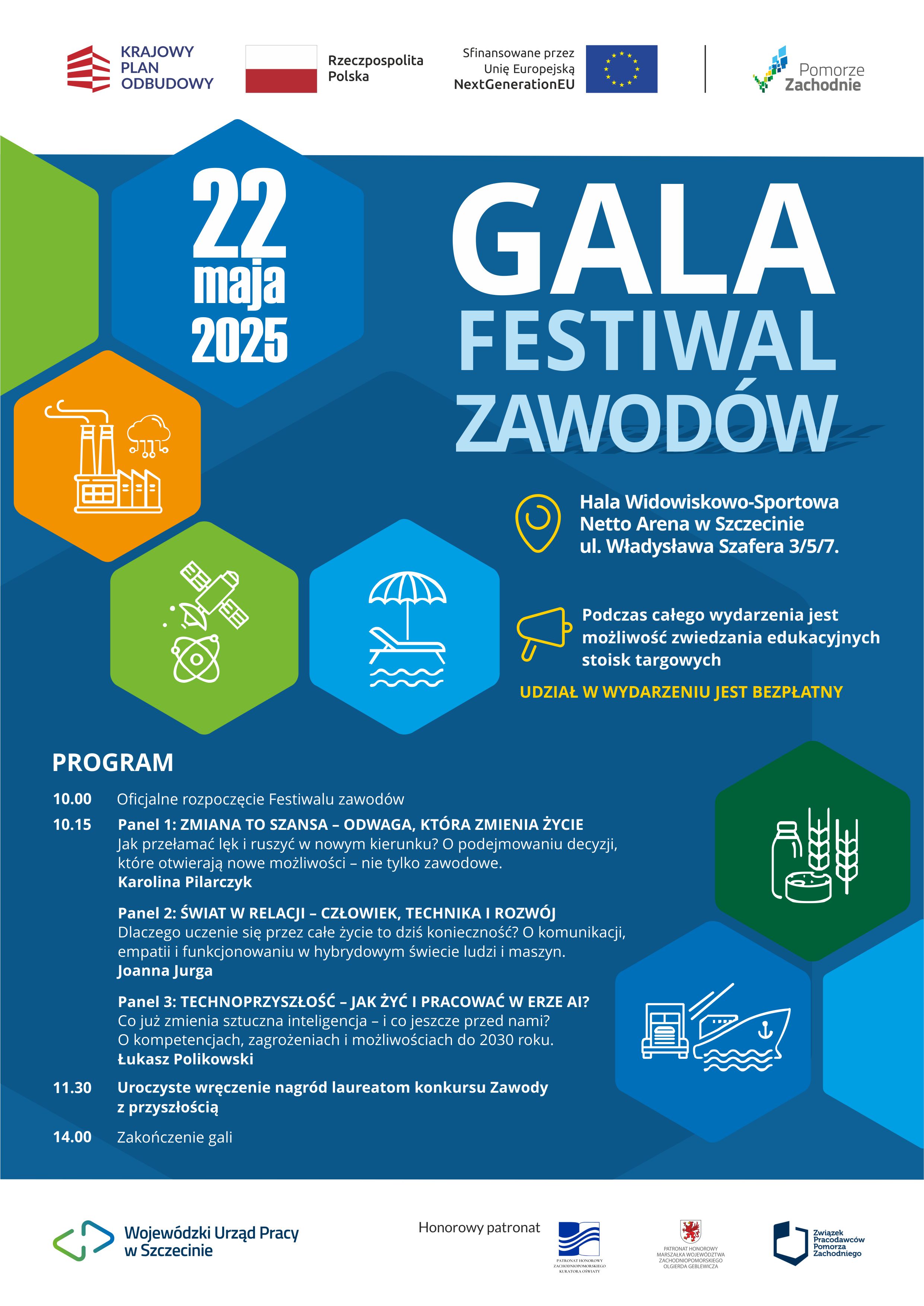 Obrazek dla: „Festiwal Zawodów” - Netto Arena w Szczecinie