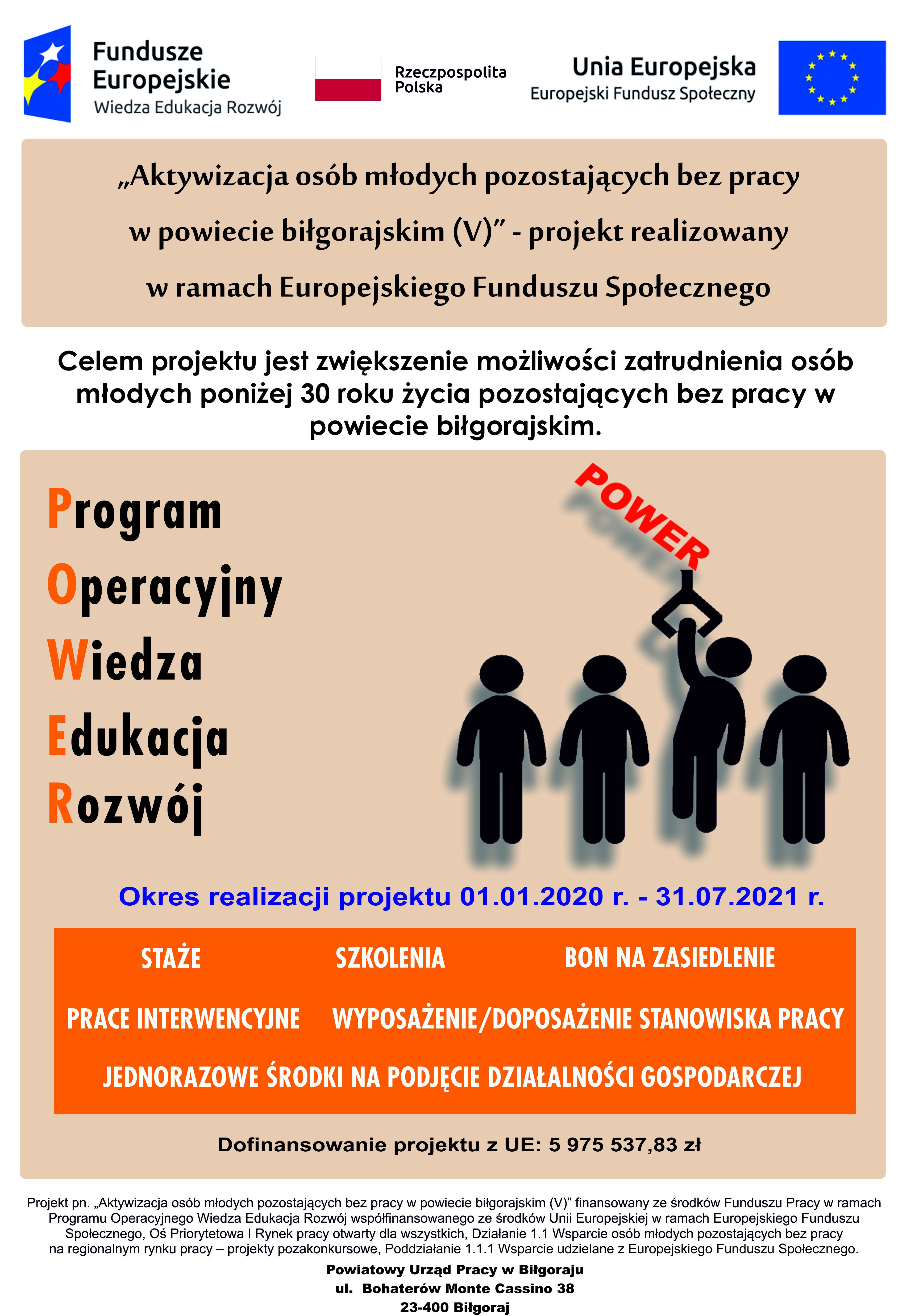 plakat power 5