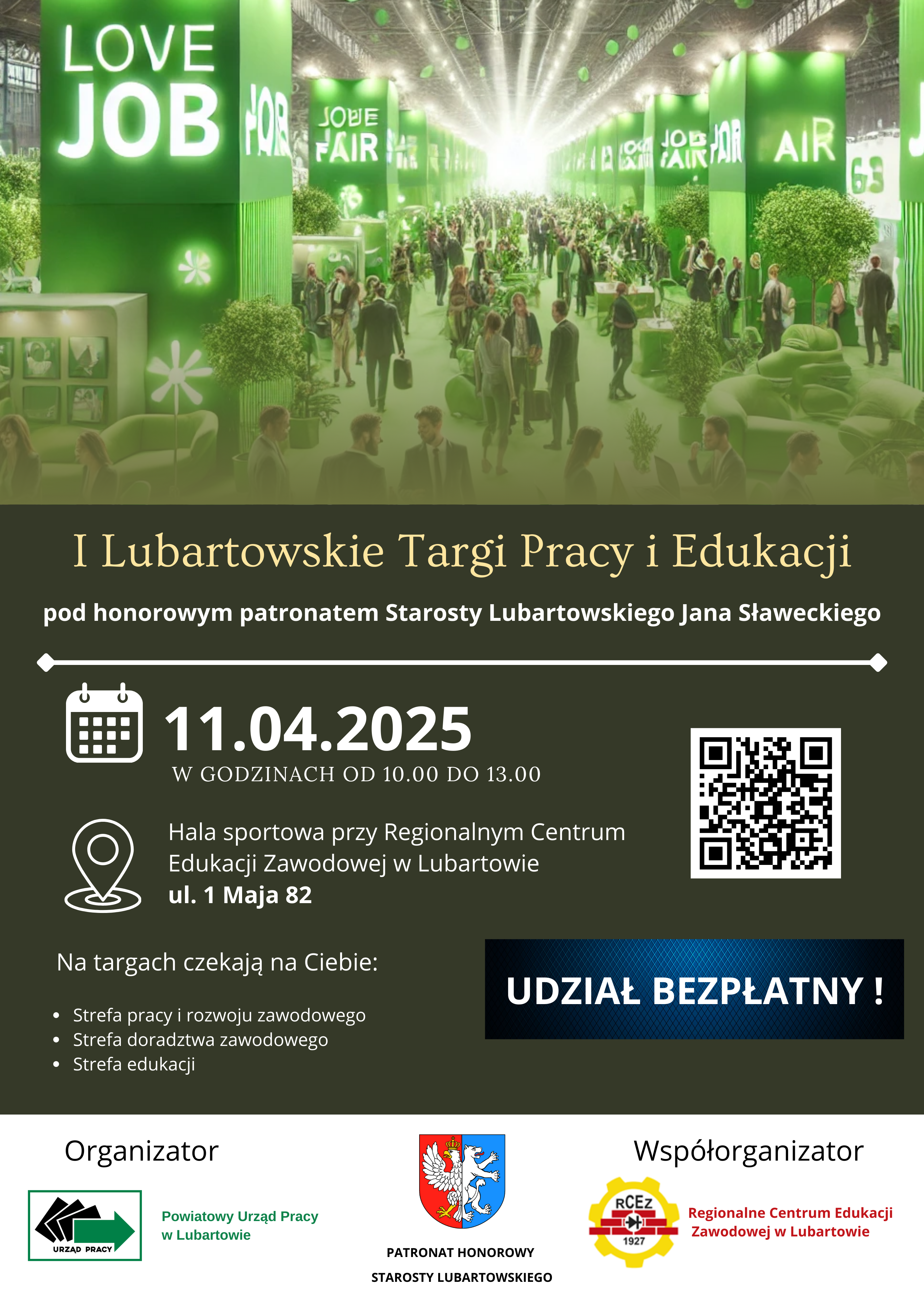 Obrazek dla: I Lubartowskie Targi Pracy i Edukacji fotorelacja