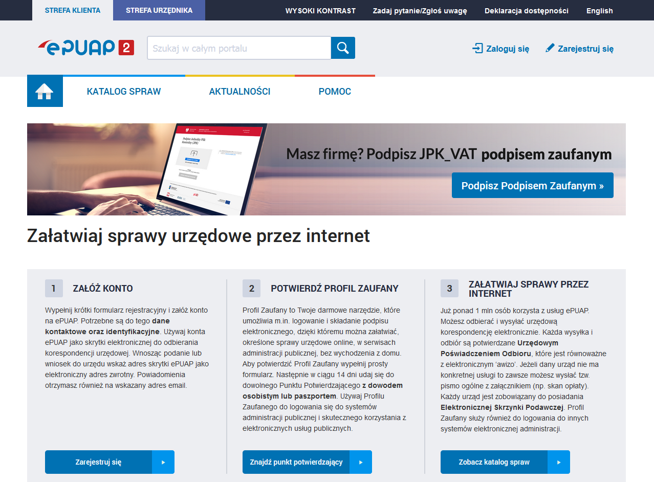 Strona główna ePUAP