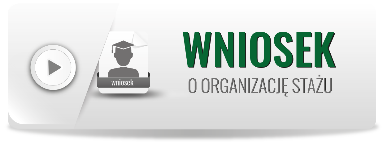 baner wniosek o zorganizowanie stażu