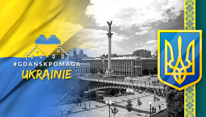 baner pomoc uchodźcom z Ukrainy
