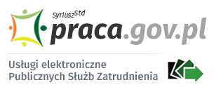 Logo Usługi elektroniczne Publicznych Służb Zatrudnienia Logo Usługi elektroniczne Publicznych Służb Zatrudnienia
