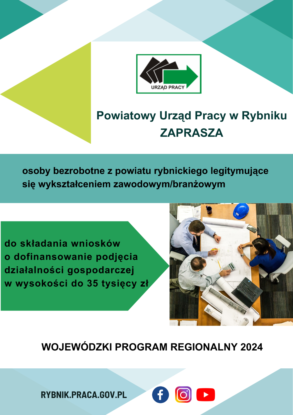 Zdjęcie galerii artykułu: Plakat dla Wojewódzkiego Programu Regionalnego na rok 2024 - Plakat dla Wojewódzkiego Programu Regionalnego na rok 2024