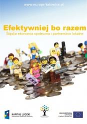 Zdjęcie galerii artykułu: Plakat promujący ekonomię społeczną i partnerstwa lokalne w woj. śląskim 2015 - Plakat promujący ekonomię społeczną i partnerstwa lokalne w woj. śląskim 2015