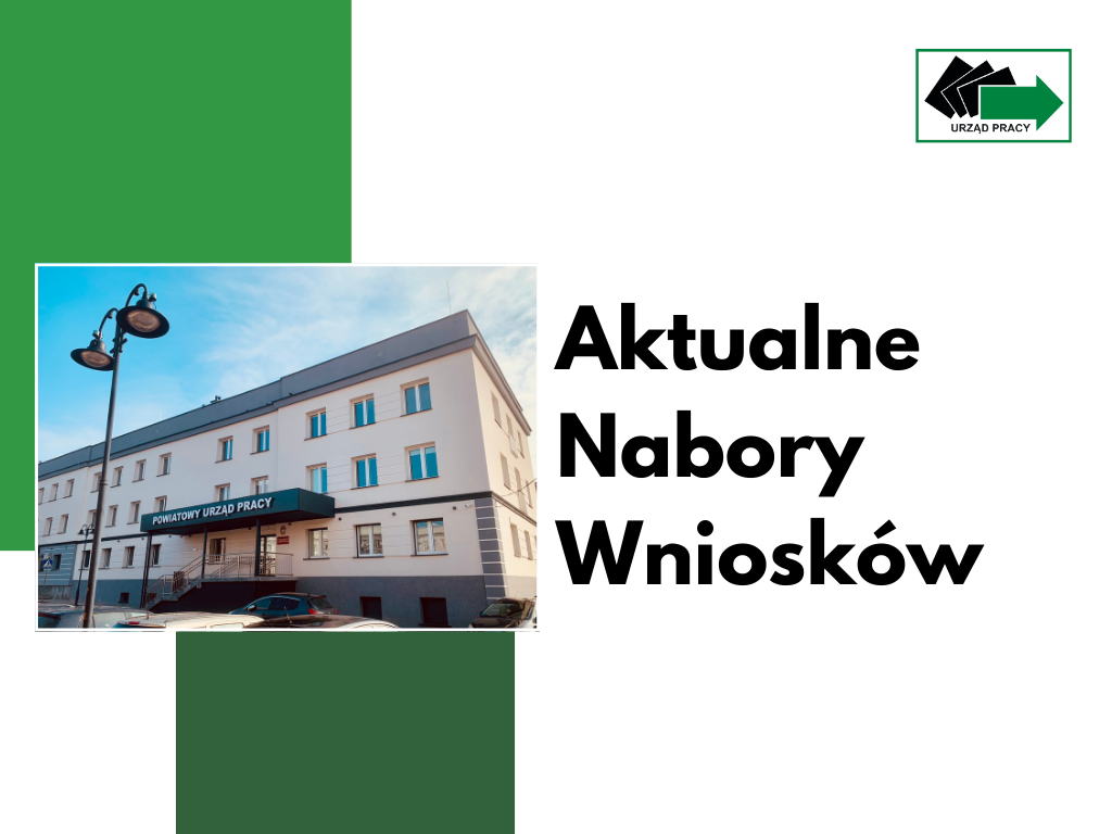 Zdjęcie artykułu AKTUALNE NABORY WNIOSKÓW