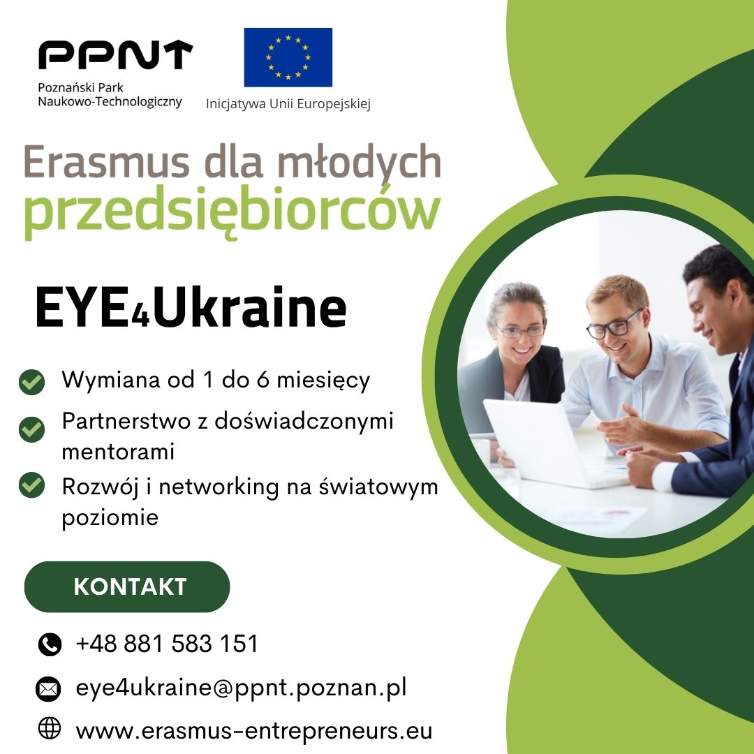 Zdjęcie artykułu Program Erasmus dla Młodych Przedsiębiorców Ukraina -ZMIANY