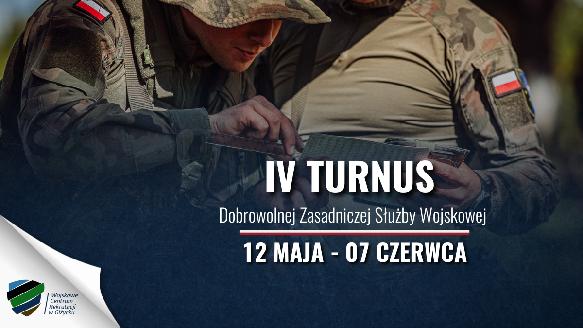 Obraz przedstawia wizerunek żołnierza oraz datę turnusu