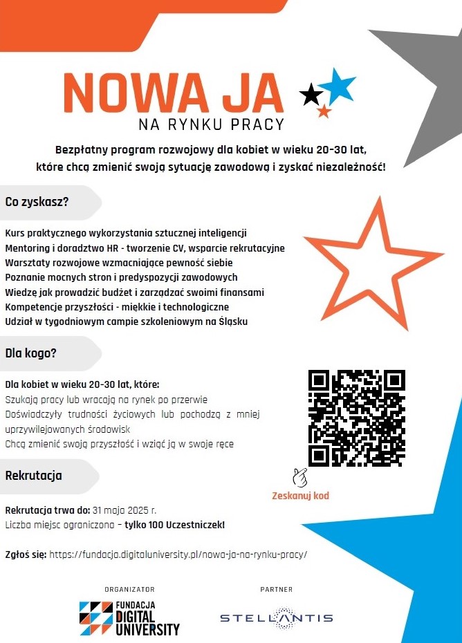 plakat promujący projekt