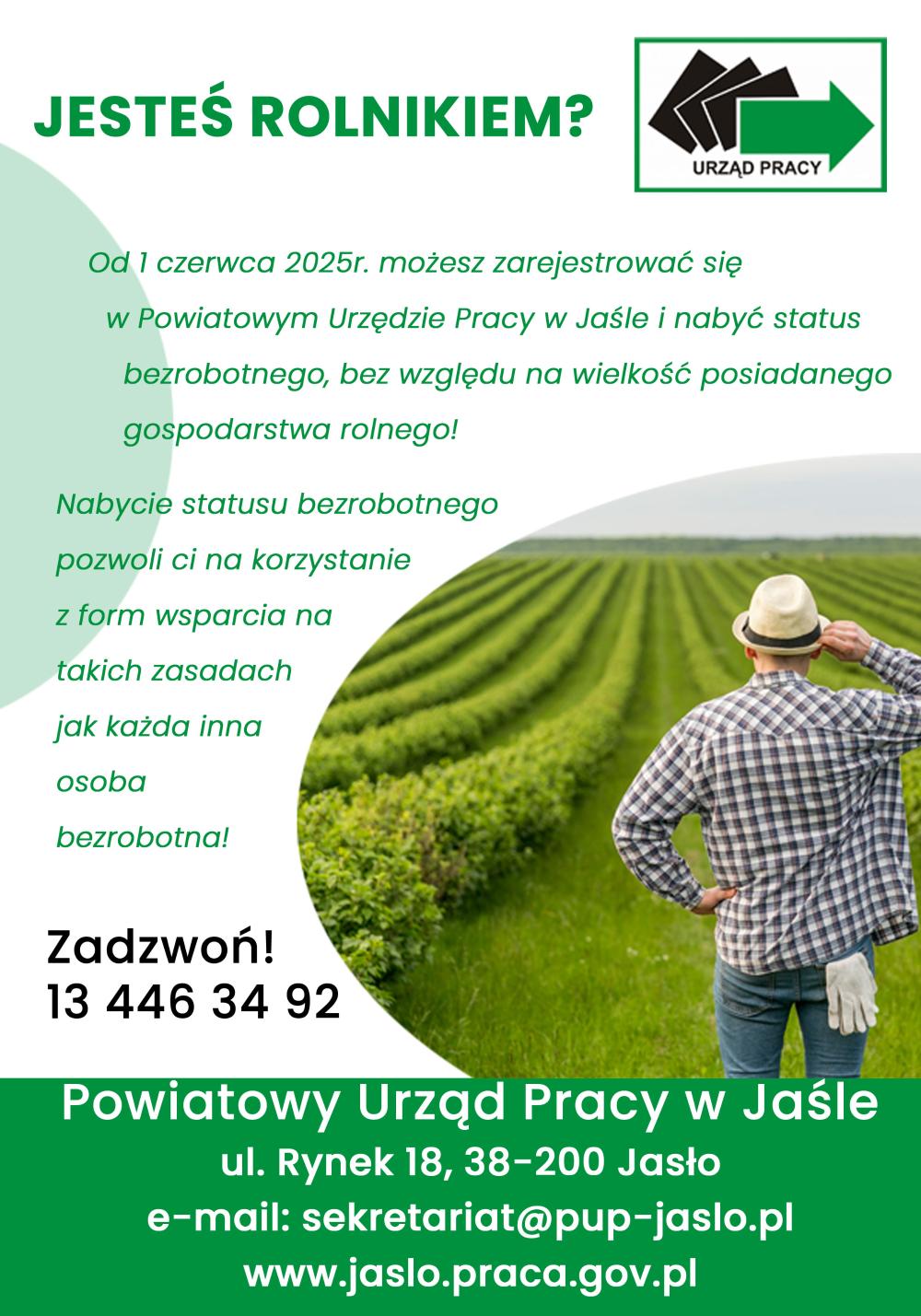 plakat rolnik