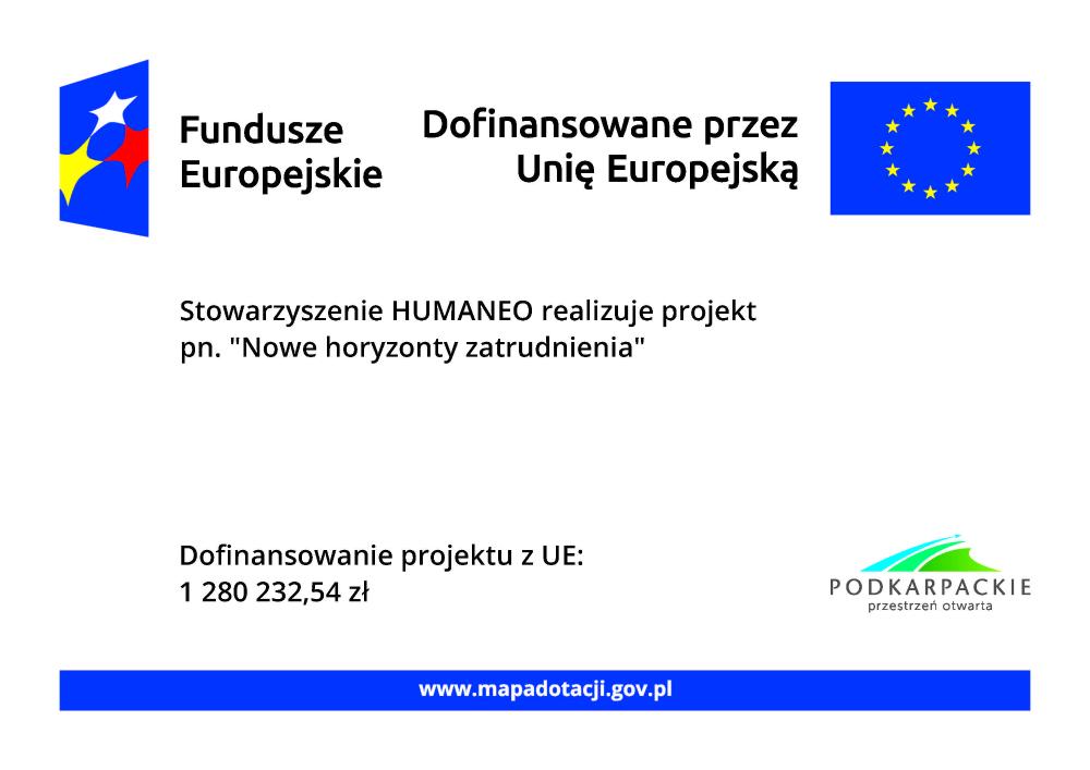 Stowarzyszenie HUMANEO - plakat informacyjny