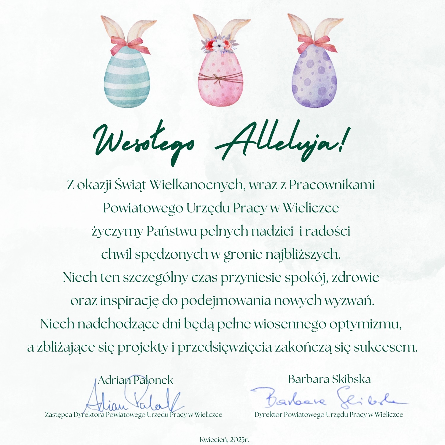 Życzenia Wielkanocne