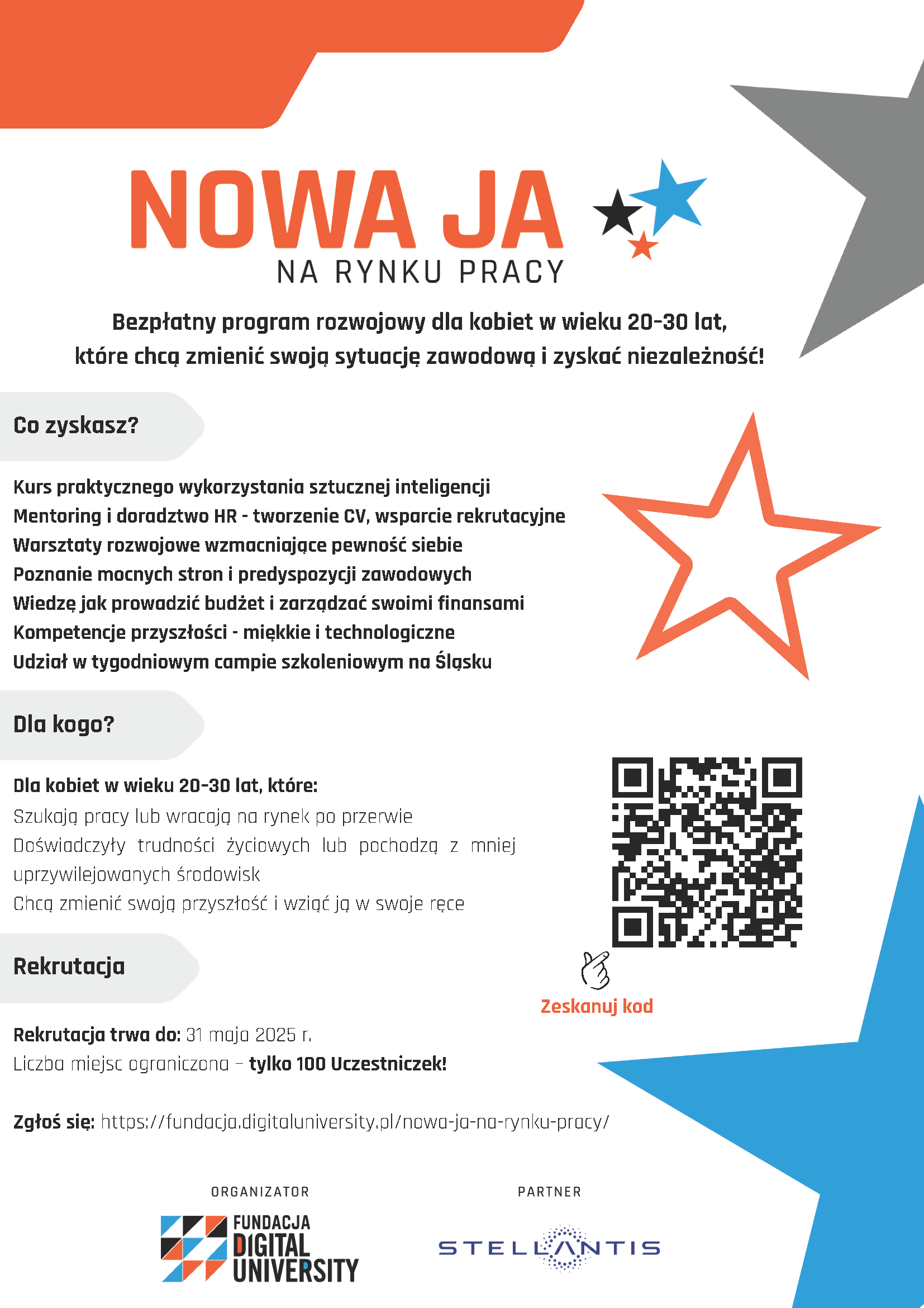 Zdjęcie artykułu "Nowa JA na rynku pracy - droga ku przyszłości" bezpłatny program dla kobiet
