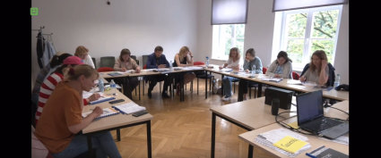 Zdjęcie artykułu Szkolenia z języka polskiego dla uchodźców z Ukrainy - 14.06.2022 r. - Play Kraków News