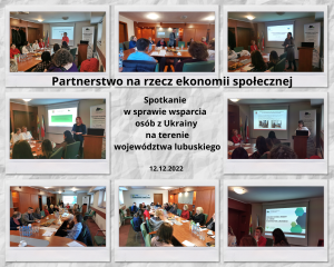 Zdjęcie artykułu Spotkanie Partnerstwa na rzecz ekonomii społecznej w ramach LUBUSKIEGO PAKTU NA RZECZ ZATRUDNIENIA.