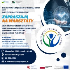 Zdjęcie artykułu Zintegrowany System Kwalifikacji - most między edukacją a rynkiem pracy - warsztaty