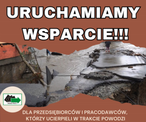 Zdjęcie artykułu Wypłaty refundacji dla Przedsiębiorców, którzy ucierpieli w wyniku powodzi