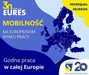 Zdjęcie artykułu KAMPANIA INFORMACYJNA „EU week of labour mobility” Z OKAZJI 30-LECIA EURES w Suchej Beskidzkiej