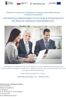 Zdjęcie artykułu Projekt „Aktywizacja osób w wieku 30 lat i więcej pozostających bez pracy  w powiecie tatrzańskim"