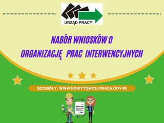Zdjęcie artykułu Nabór wniosków o zorganizowanie prac interwencyjnych