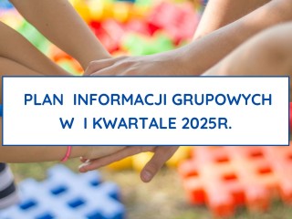 Zdjęcie artykułu Plan informacji grupowych z doradcą zawodowym w I kwartale 2025r.