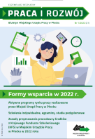 Zdjęcie artykułu Biuletyn Miejskiego Urzędu Pracy w Płocku "PRACA I ROZWÓJ" Nr 1/2022(21)